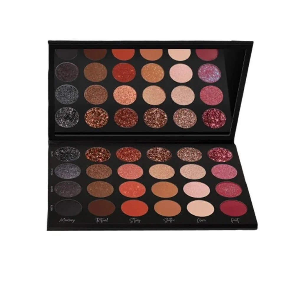 NIB 🔥 Tati Beauty Eyeshadow Palette Volume 1 Textured Neutrals Glitter RARE